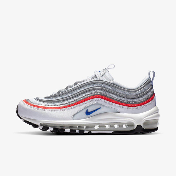 Nike Air Max 97 Metallic Silver Flash Crimson Racer Blue - Brandscorner21